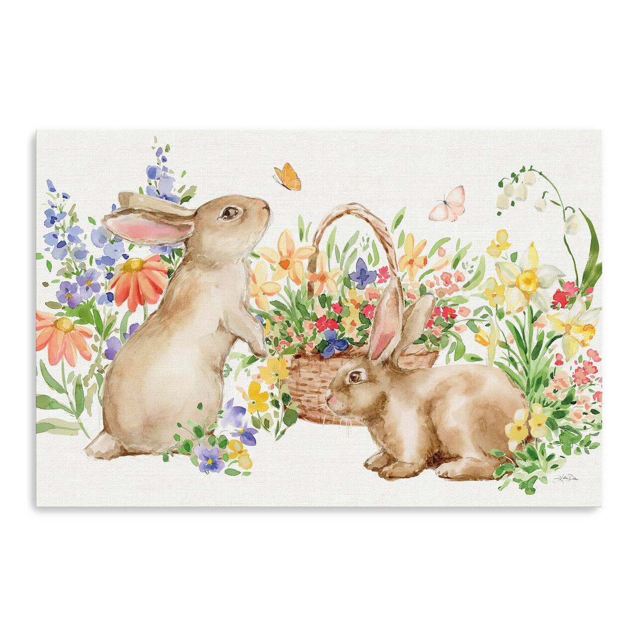 Lumaprints Spring Celebration V Canvas Giclée Art